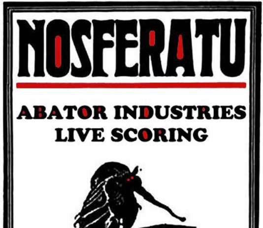 Film mut şi muzică live – Nosferatu & Abator Industries